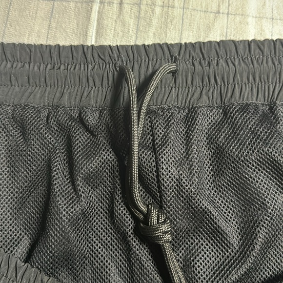 NWT Good American Essential Nylon Track Pant Black Size 6 (3x) - Picture 9 of 16